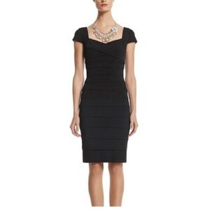 White House Black Market Charcoal Dress